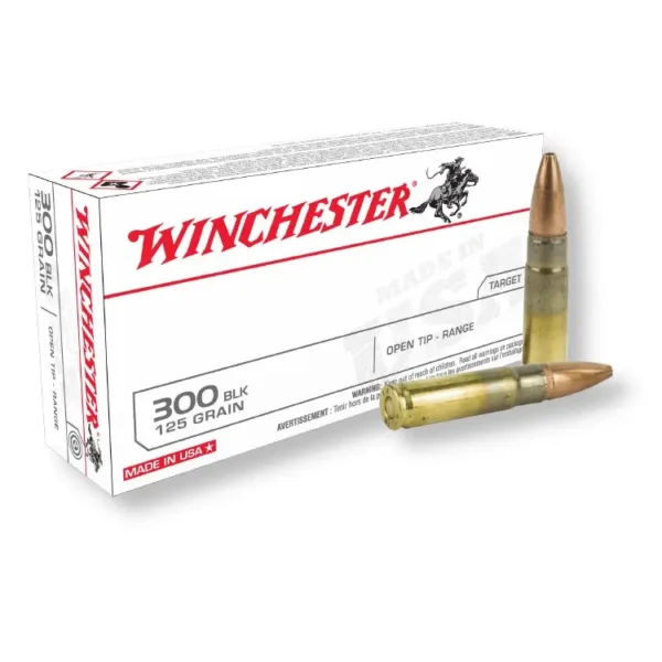 300 AAC – 125 gr OT – Winchester (USA300BLK) – 200 Rounds