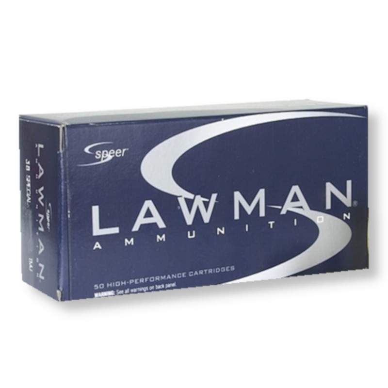 38 Special – 125 gr TMJ-FN – Speer Lawman (53733) – 1000 Rounds