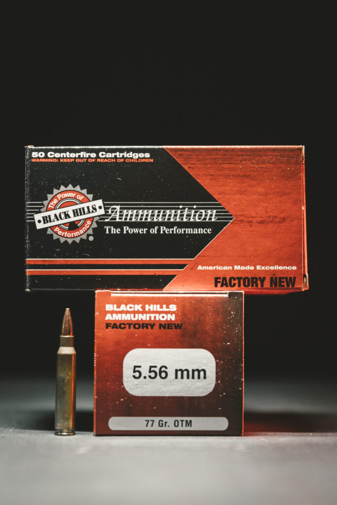 5.56x45mm – 77 gr OTM – Black Hills
