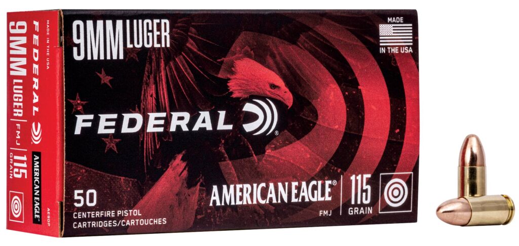 1000 rounds 9mm 147gr