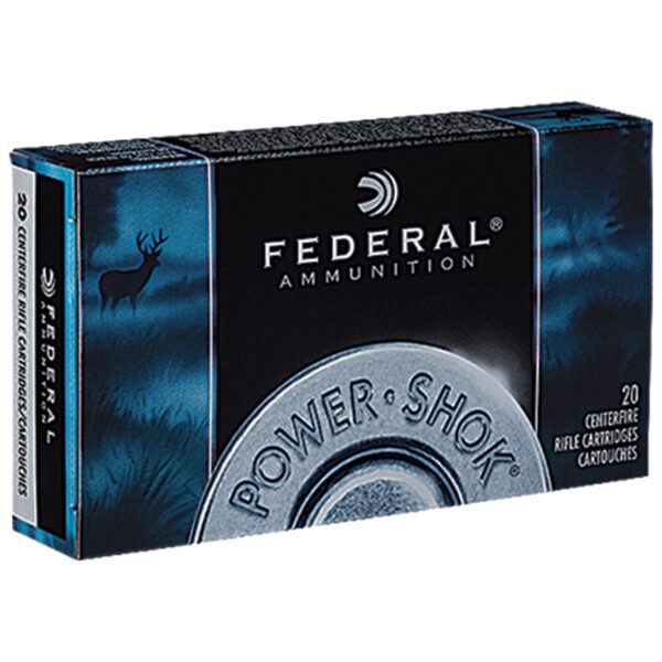 30-06 Sprg – 150 gr SP – Federal Power-SHOK (3006A) – 200 Rounds