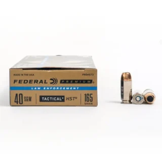 40 SW – 165 gr HST JHP – Federal LE (P40HST3) – 1000 Rounds