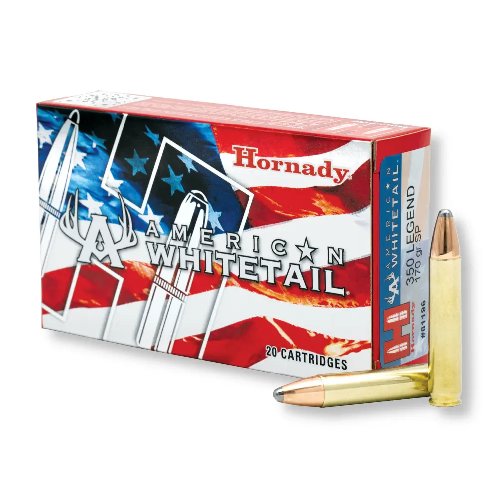 350 Legend – 170 gr InterLock – Hornady (81196) – 200 Rounds
