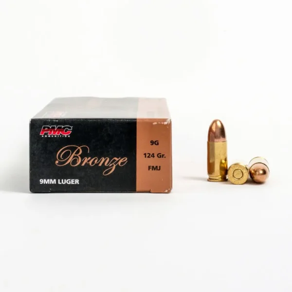 9mm – 124 gr FMJ – PMC (9G) – 1000 Rounds