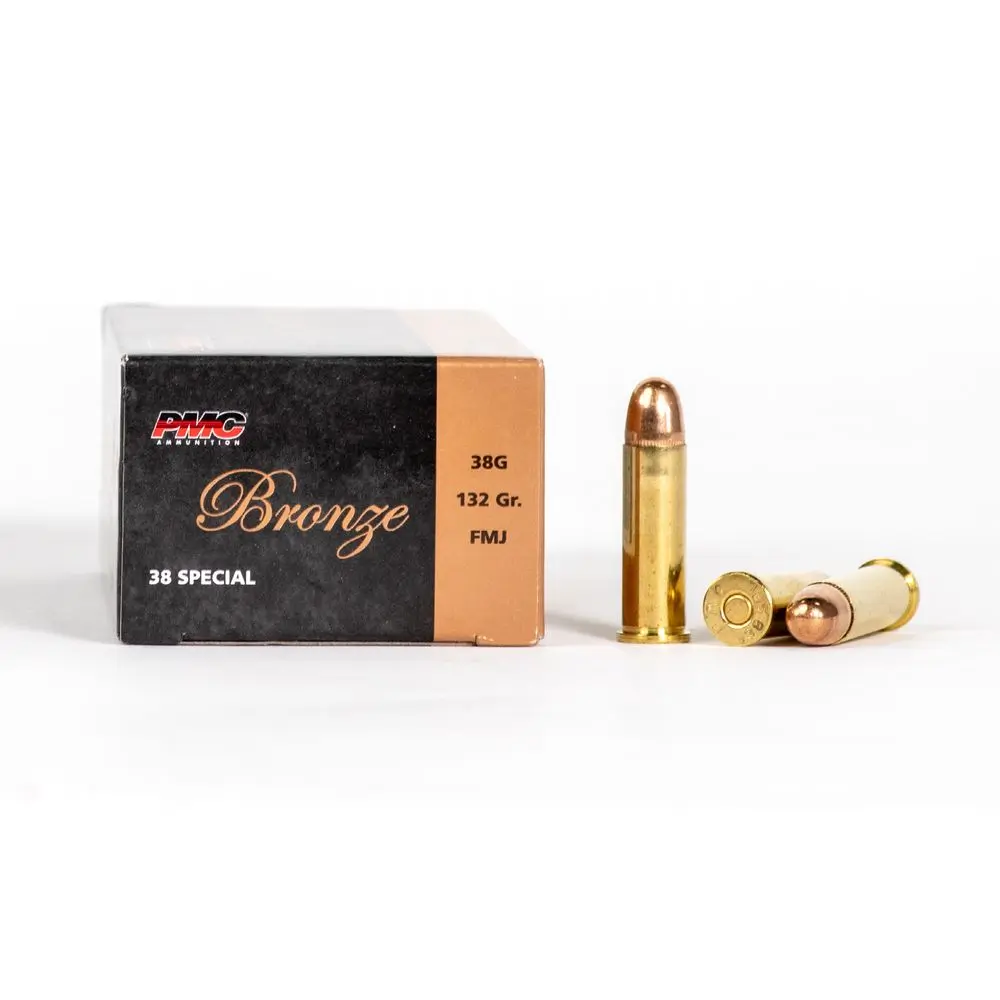 38 Special – 132 gr FMJ – PMC (38G) – 1000 Rounds
