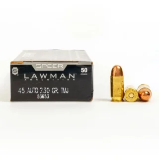 45 ACP – 230 gr TMJ – CCI Speer Lawman (53653) – 1000 Rounds