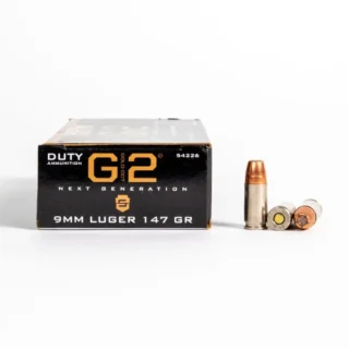 9mm – 147 gr JHP – Speer Gold Dot G2 (54226) – 1000 Rounds