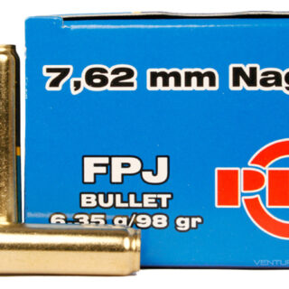 50 Rounds of 7 62x38mm Nagant Ammo by prvi partizan 98gr fmjfn