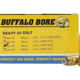 Buffalo Bore Ammunition 45 Colt