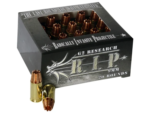 R.I.P. Ammunition 9mm Luger 92 Grain