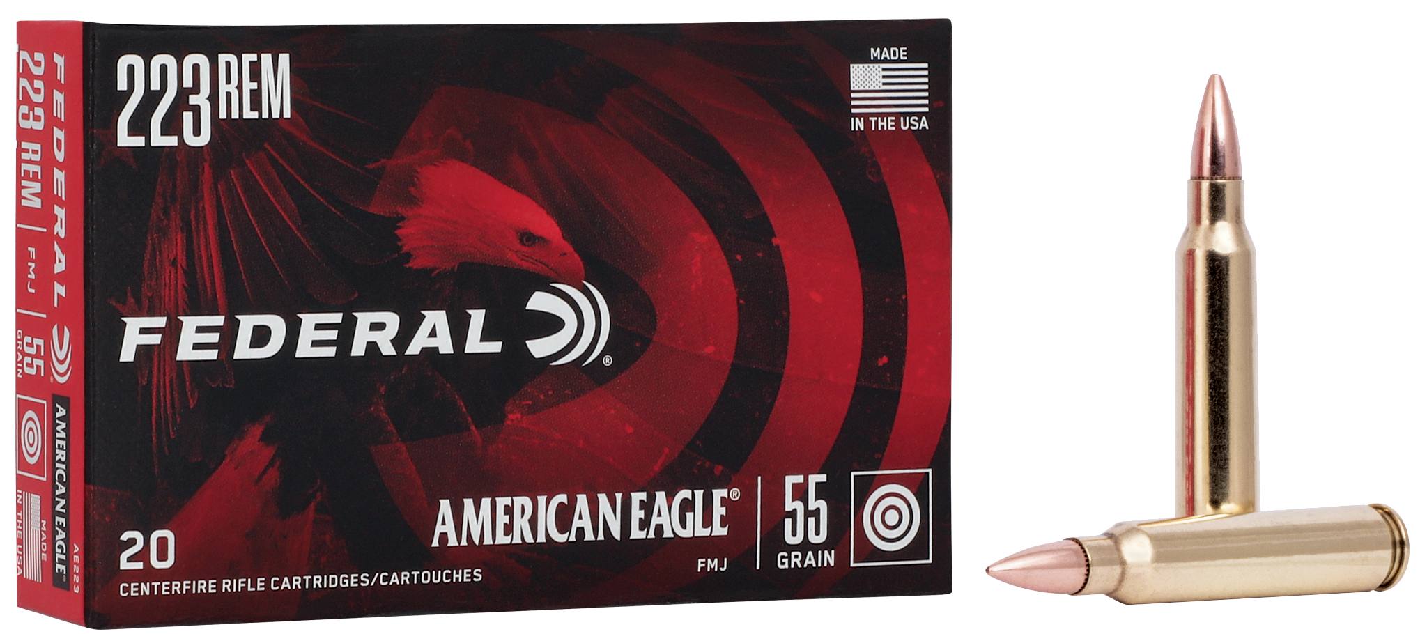 Federal American Eagle Ammo 223 Remington
