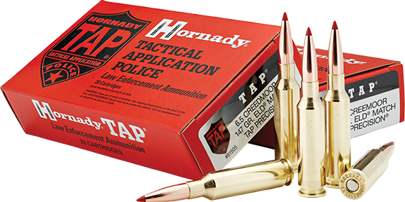 Hornady 6.5 Creedmoor American Whitetail 129 grain InterLock ammunition box