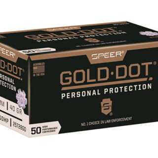 Gold Dot Hollow Point Centerfire Pistol Ammunition 500 rounds