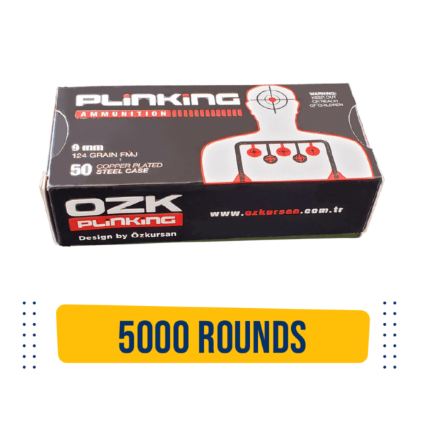 9mm bulk ammo 5000 rounds